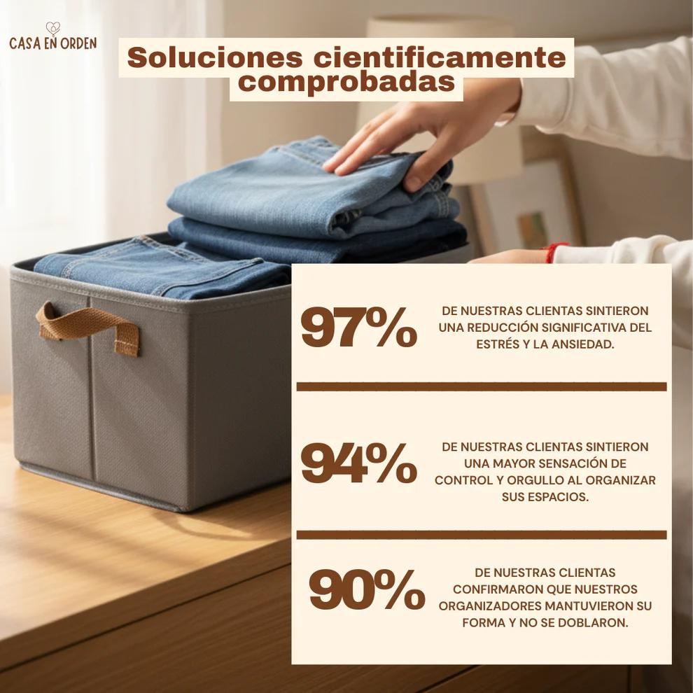 Organizadores de Ropa Plegables (Compra 1 llévate 3)