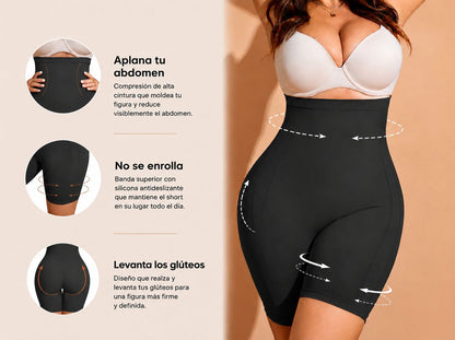 Short Faja Invisible | Control de Abdomen y Realce Natural – Tu Secreto de Confianza