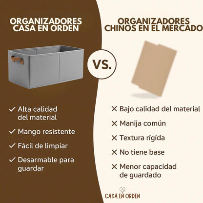 Organizadores de Ropa Plegables (Compra 1 llévate 3)