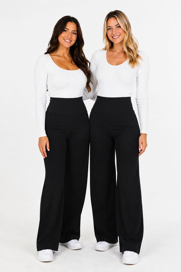 Pantalón Wide Leg Fajero | Comodidad + Figura Perfecta