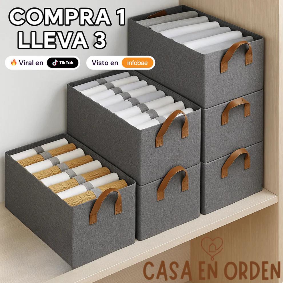 Organizadores de Ropa Plegables (Compra 1 llévate 3)