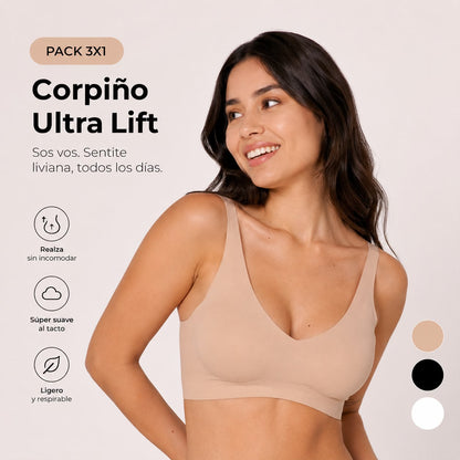 Pack 3x1 | Corpiño Ultra Lift